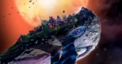 Baut eine Stadt im All auf Kewa in Beyond These Stars auf PC und Game Pass