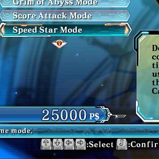 BlazBlue Centralfiction - Hauptmenü