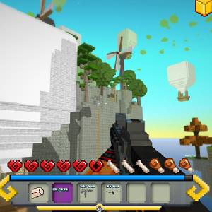 Block Survival Legend of the Lost Islands Gewehr