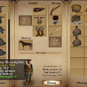 Blood and Gold Caribbean - Inventargegenstände