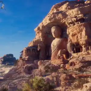 Blood Message - Riesiger Buddha