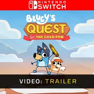 Bluey’s Quest for the Gold Pen Nintendo Switch - Trailer