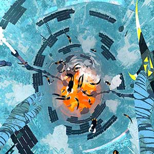 Boomerang X - Abwärts