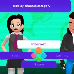 Brain Show Wählen der Kategorie