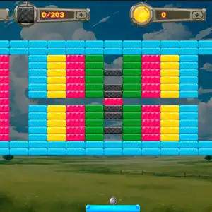 BREAKING BRICKS - Farbige Ziegel