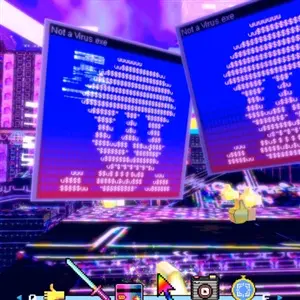 Broken Reality - Digitales Werbeboard