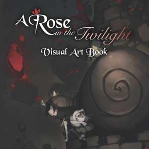 A Rose In The Twilight Digital Art Book