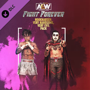 AEW Fight Forever Hookhausen Very Handsome, Very Evil Pack Switch