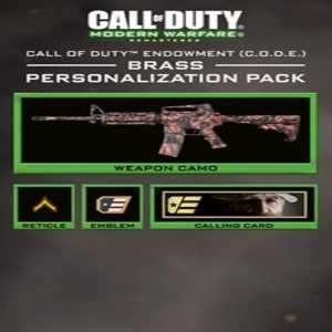 Call of Duty Modern Warfare Remastered C.O.D.E. Brass Pack Playstation 4