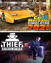 Car Mechanic Simulator 2021 & Thief Simulator Xbox Series X