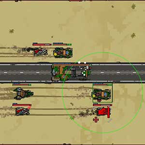 Konvoi A Taktischer schurkenartiger Angriffsmodus