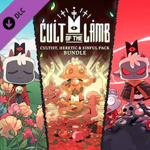 Cult of the Lamb Cultist, Heretic, and Sinful Pack Bundle Switch