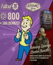 Fallout 76 Burning Springs Starter Bundle Playstation 4