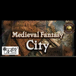 Fantasy Grounds Black Scrolls Medieval Fantasy City Pc