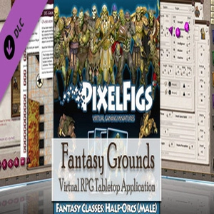 Fantasy Grounds PixelFigs Half-Orcs Token and Portrait Pack Pc