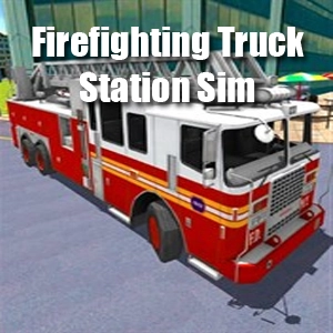 Firefighting Truck Station Sim Xbox Series X