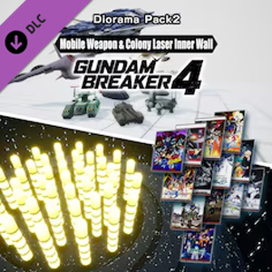GUNDAM BREAKER 4 Diorama Pack 2 Mobile Weapon & Colony Laser Inner Wall Pc