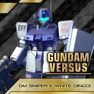 GUNDAM VERSUS GM Sniper 2 White Dingo Playstation 4