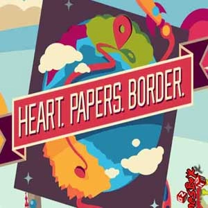Heart. Papers. Border. Pc