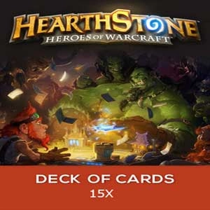 Hearthstone Heroes of Warcraft 15 x Deck of Cards Pc