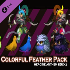 Heroine Anthem Zero 2 Colorful Feather Pack 1 Pc