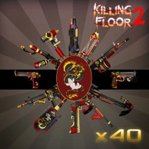 Killing Floor 2 Dragon And Koi Complete Weapon Skin Set