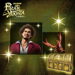 Like a Dragon Pirate Yakuza in Hawaii Ichiban Pirate Crew Set Xbox One