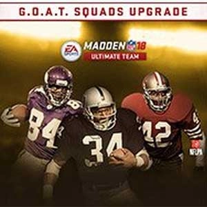 Madden NFL 18 G.O.A.T Squads Upgrade