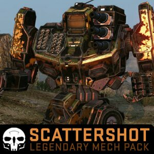 MechWarrior Online Scattershot Legendary Mech Pack Pc
