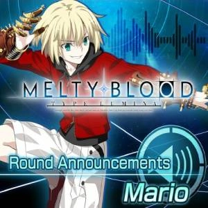 MELTY BLOOD TYPE LUMINA Mario Round Announcements Switch