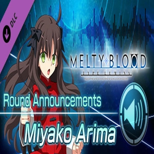 MELTY BLOOD TYPE LUMINA Miyako Arima Round Announcements Pc