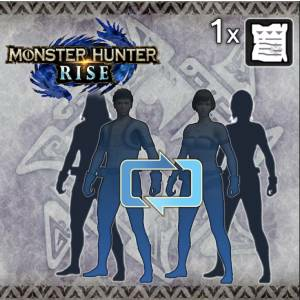 Monster Hunter Rise One Character Edit Voucher Playstation 4
