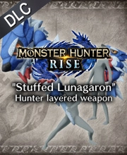 Monster Hunter Rise Stuffed Lunagaron Hunter layered weapon