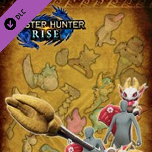 Monster Hunter Rise Stuffed Monster Hunter layered weapon pack Playstation 4