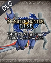 Monster Hunter Rise Stuffed Nargacuga Hunter layered weapon