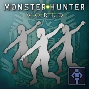 MONSTER HUNTER WORLD Gesture Gallivanting Dance Playstation 4
