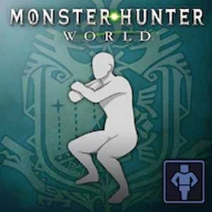Monster Hunter World Gesture Squat Day Xbox One