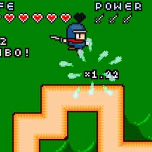 Springen und Punkten