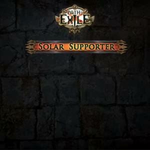 Path of Exile Solar Supporter Pack Pc