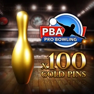 PBA Pro Bowling Gold Pins Pc