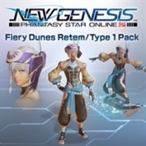 Phantasy Star Online 2 New Genesis Fiery Dunes Retem Type 1 Pack Xbox Series X