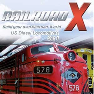 Railroad X US Diesel Locomotives Set 1