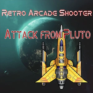 Retro Arcade Shooter Attack from Pluto