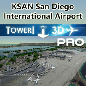 San Diego International [KSAN] airport for Tower!3D Pro Pc