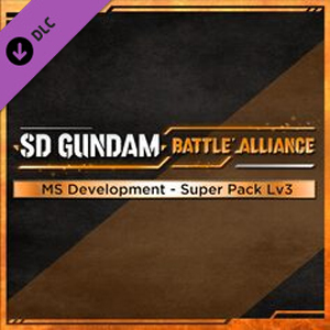SD GUNDAM BATTLE ALLIANCE MS Development Super Pack Lv3 Playstation 5
