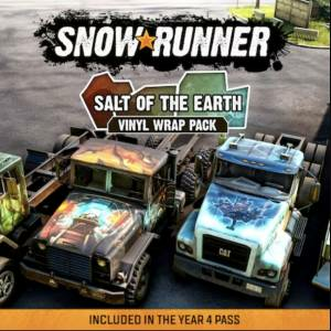 SnowRunner Salt of the Earth Vinyl Wrap Pack Pc