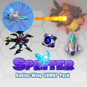 Spriter Radius-Wing SHMUP Animated Art Pack Pc