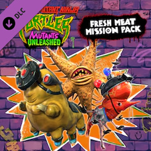 Teenage Mutant Ninja Turtles Mutants Unleashed Fresh Meat Mission Pack Pc