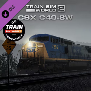 Train Sim World 4 Compatible CSX C40-8W