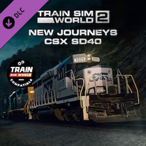 Train Sim World 4 Compatible New Journeys-CSX SD40 Pc